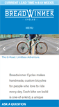 Mobile Screenshot of breadwinnercycles.com